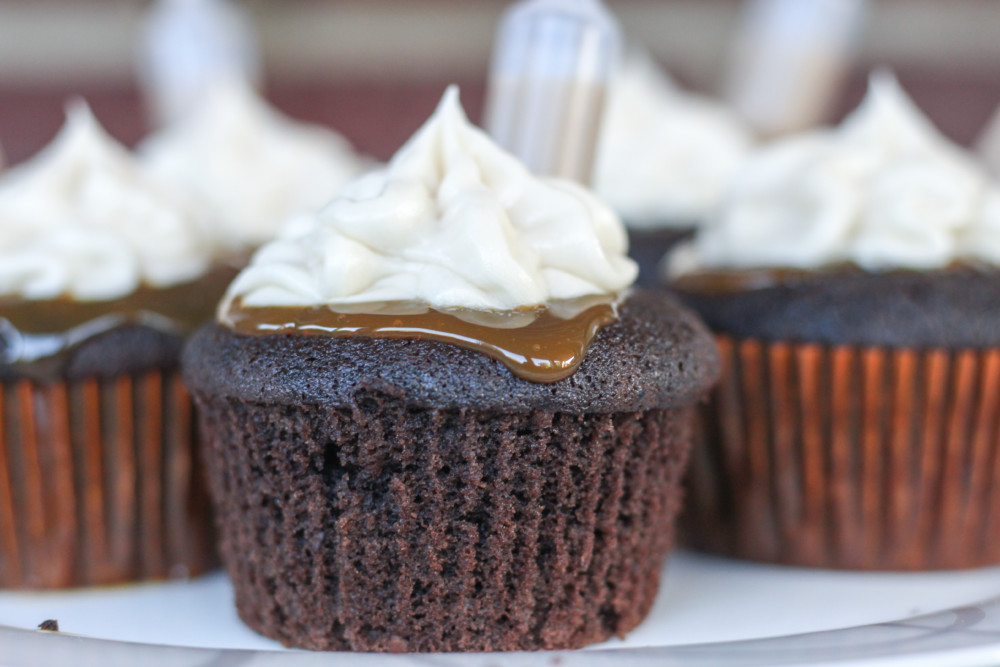 Milky Way Martini Cupcakes