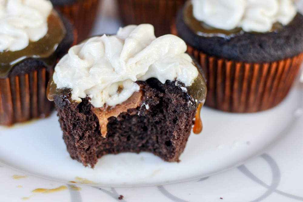 Milky Way Martini Cupcakes