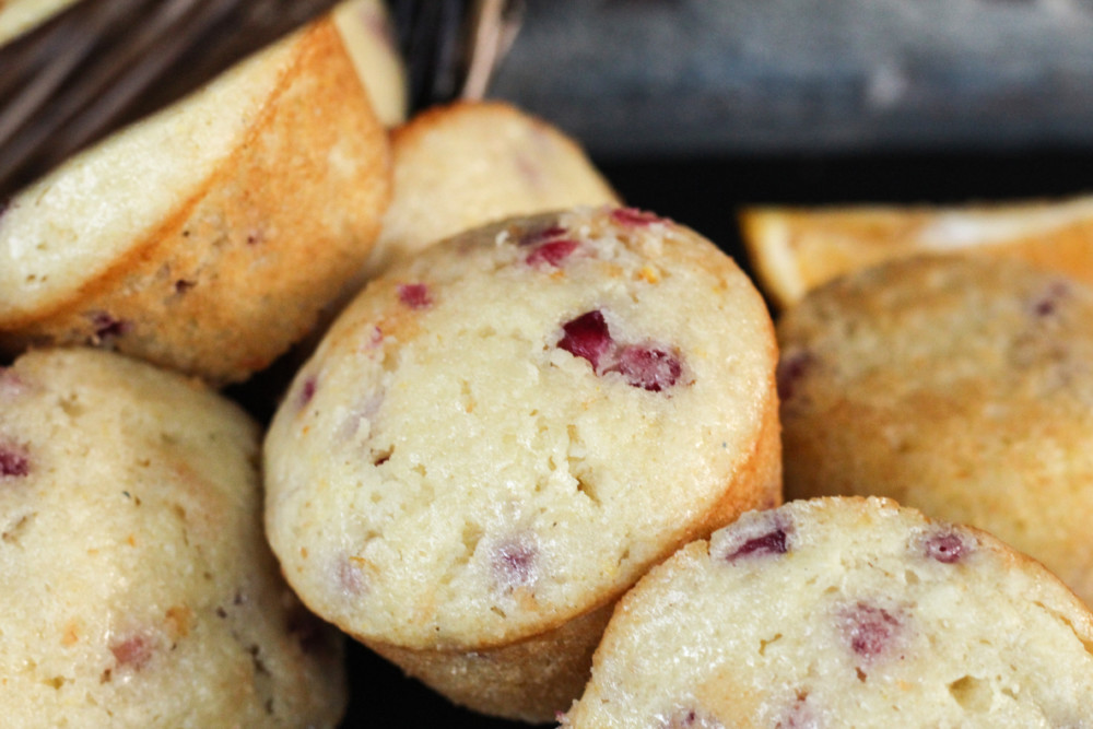 Orange Pomegranate Muffins